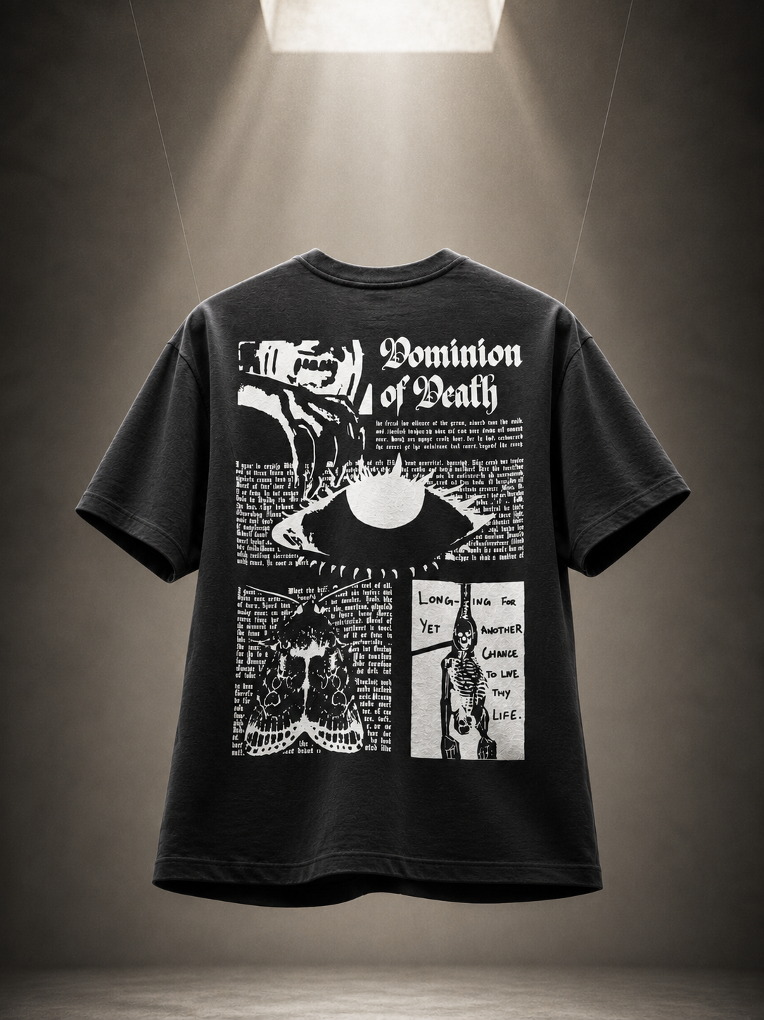 DOMINION OF DEATH TEE (BLACK)